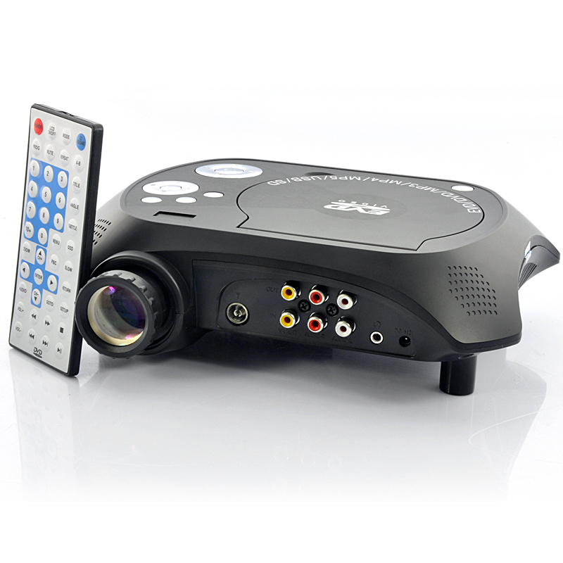 LED Multimedia Projector with DVD Player - 480x320, 20 Lumens, 100:1 OA1714